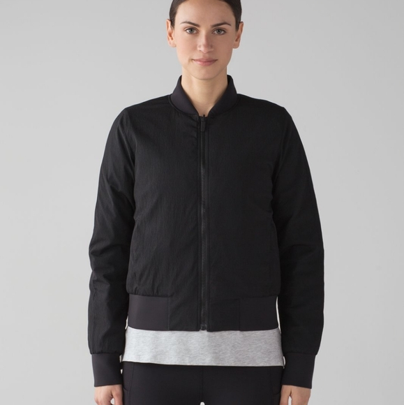Non Stop Lululemon Reversible Bomber Jacket - Picture 1 of 7